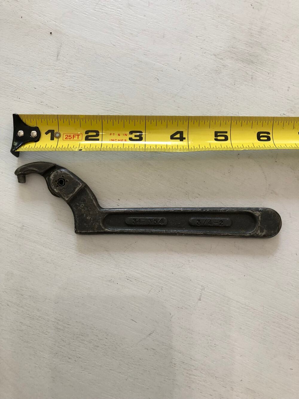 Armstrong 34-354 Spanner Wrench 3/4-2" Made in USA